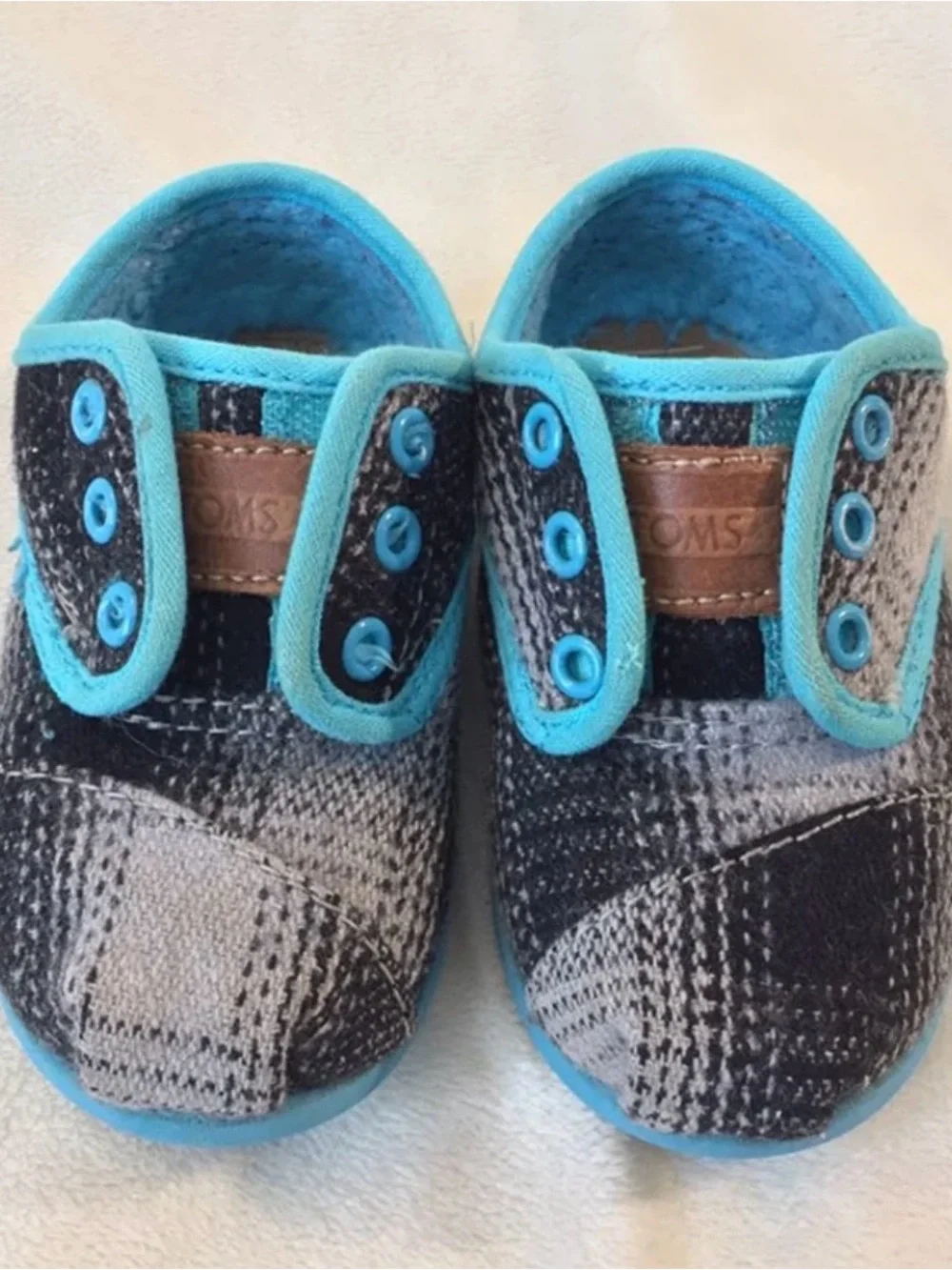 Toms Tiny Cordones Baby size 5